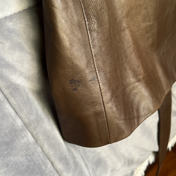 GUCCI. leather trench coat - Picture 14 of 15